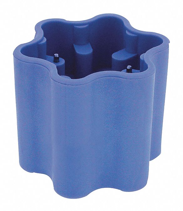 Aerator Wrench/Spanner Key: Plastic, Blue Finish, Junior Connection Size, Female