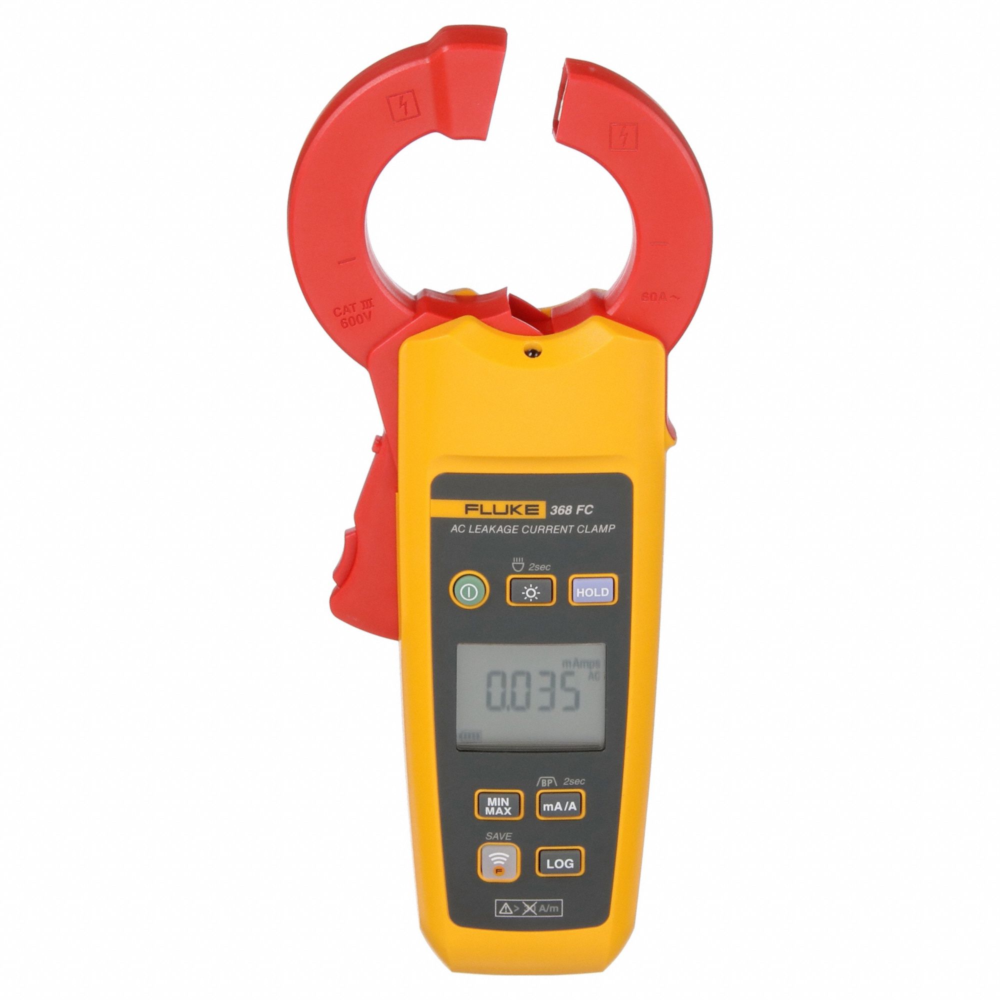 FLUKE, Clamp-Jaw Jaw, CAT III 600V/CAT IV 300V, Digital Current Leakage