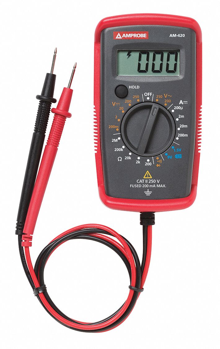 AMPROBE AMPROBE (R) AM420 Series, Compact Basic Features, Digital