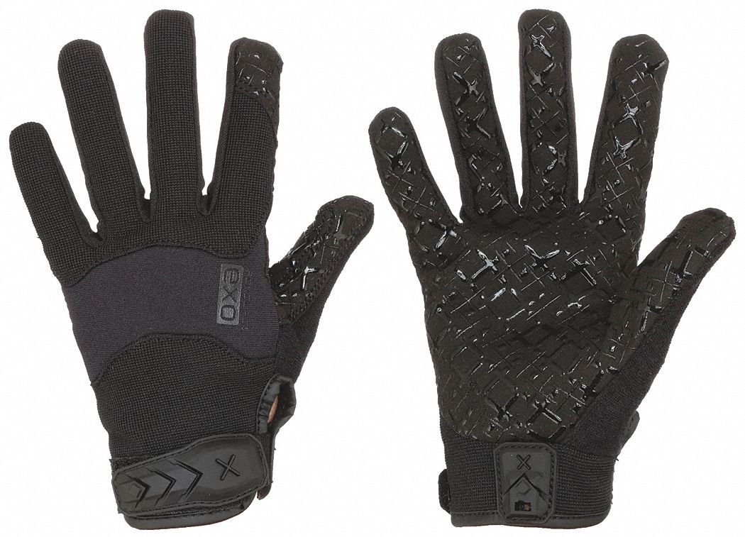TACTICAL GLOVE,BLACK,SIZE S,PR