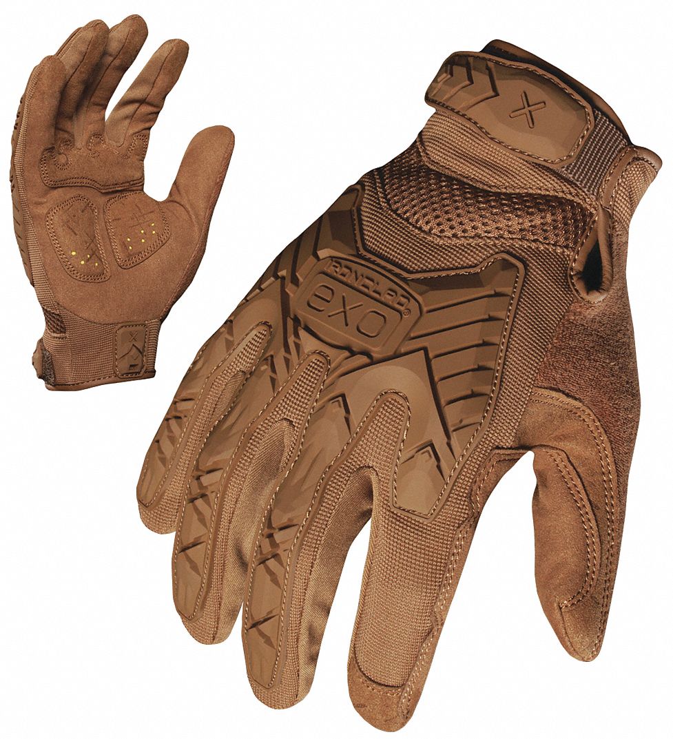 IRONCLAD Tactical Glove Stretch Polyester/Neoprene, Synthetic Leather