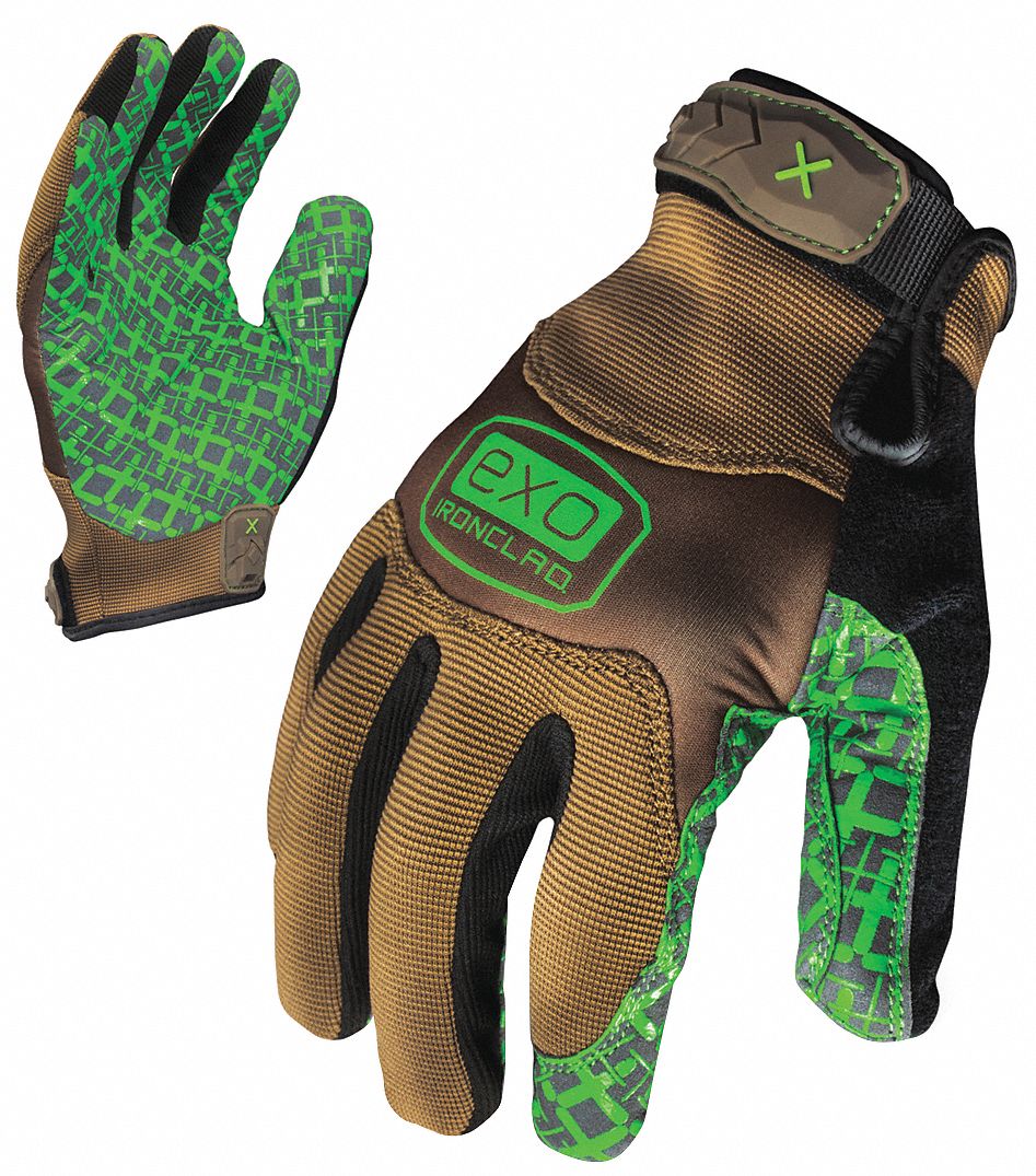 IRONCLAD Mechanics Gloves, XL, Mechanics, 1 PR 52JL73GEXPGG05XL