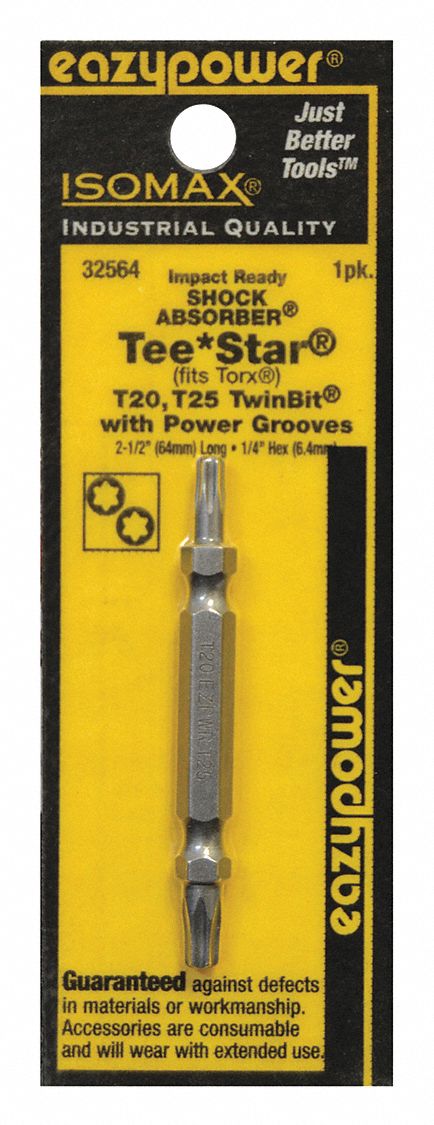EAZYPOWER INSERT BIT,1/4