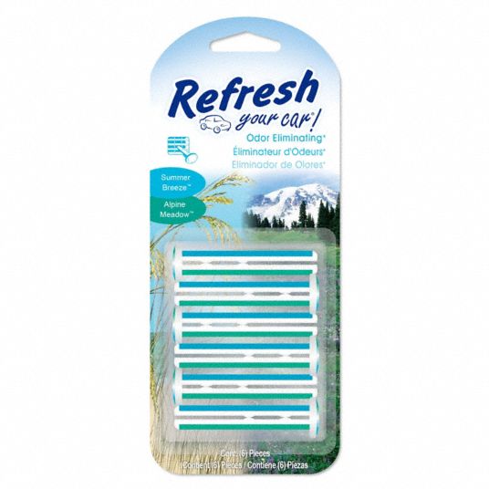 REFRESH, Alpine Meadow/Summer Breeze, Blue/Green, Air Freshener -  52JM19