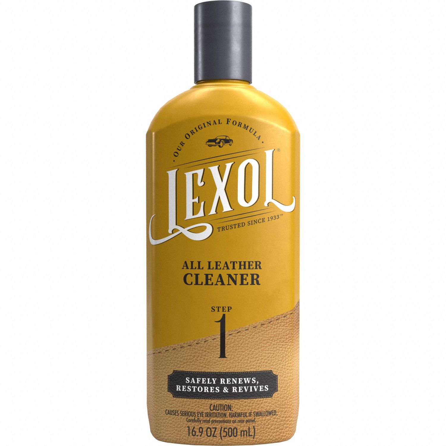 LEXOL, Solvent, Liquid, Leather Cleaner 52JM35LXBCL16 Grainger