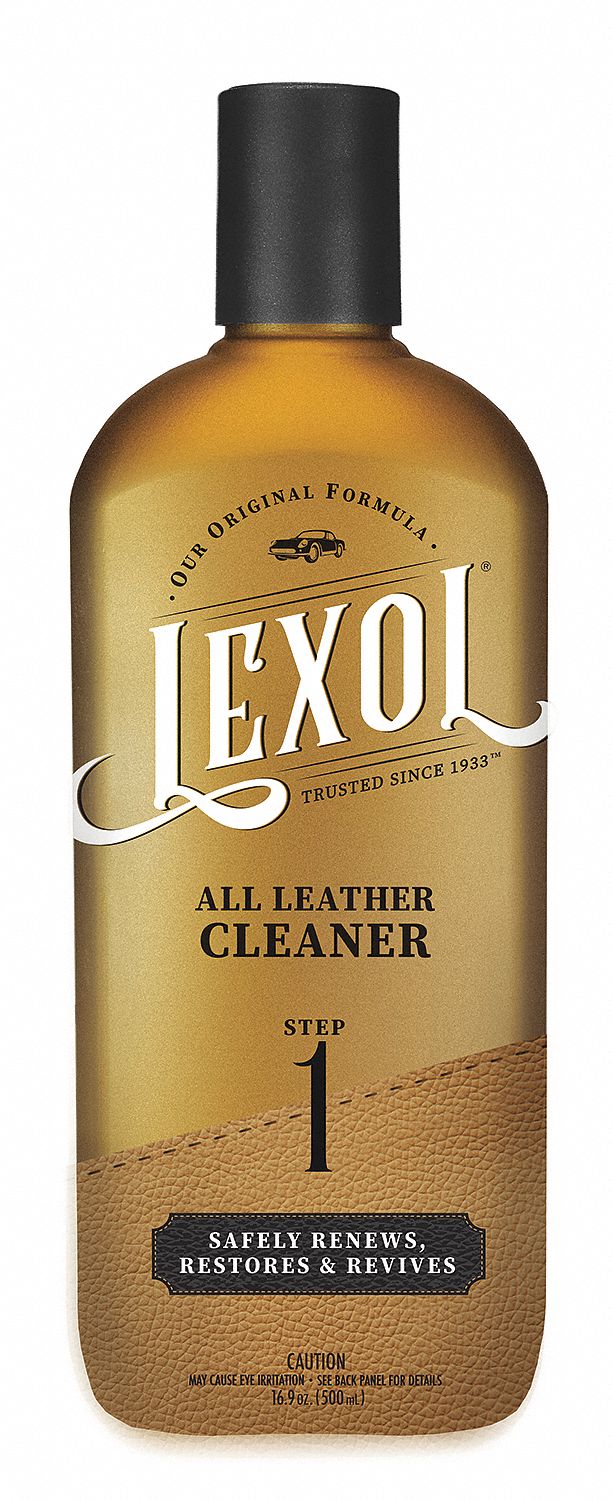 LEXOL Leather Cleaner, Liquid, Squeeze Bottle 52JM35LXBCL16 Grainger