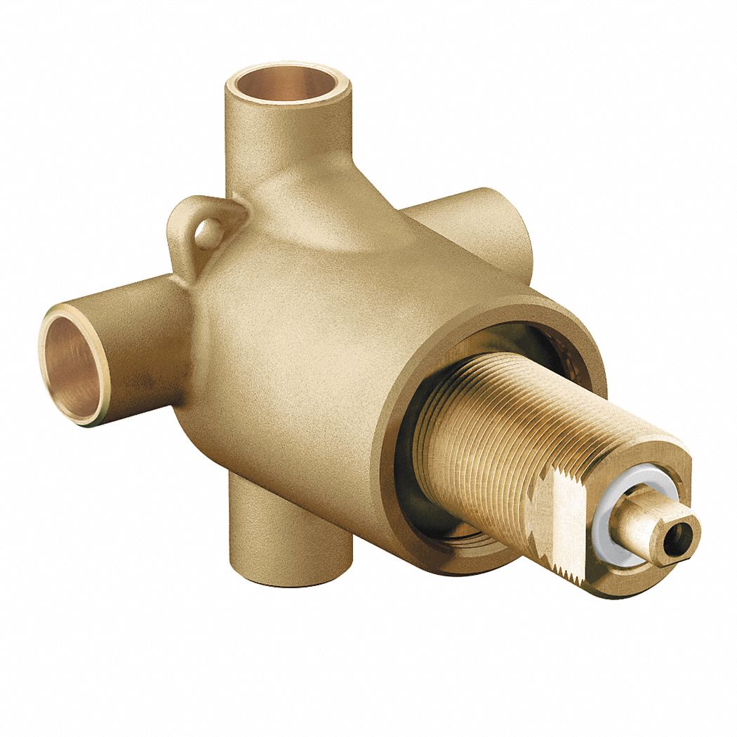 MOEN Moen, Tub And Shower Valve, For Use With Moen Trim - 52JM88|3360 - Grainger