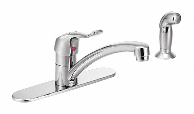 Moen Gooseneck Kitchen Sink Faucet Joystick Faucet Handle Type