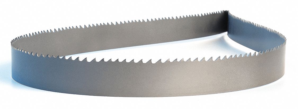 Band Saw Blade: Bi-Metal, QXP(TM), 18 ft 6 in, Variable Cutting Edge, 1 1/4 in Blade Wd, 3/4