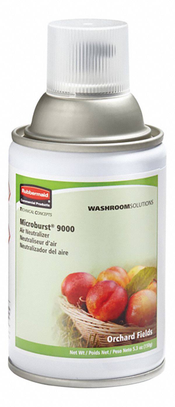Aerosol Air Freshener Refill: Microburst® 9000, Orchard Fields, 4 PK