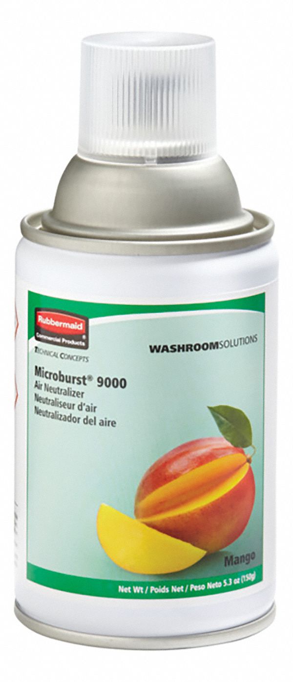 Aerosol Air Freshener Refill: Microburst® 9000, Mango, 4 PK