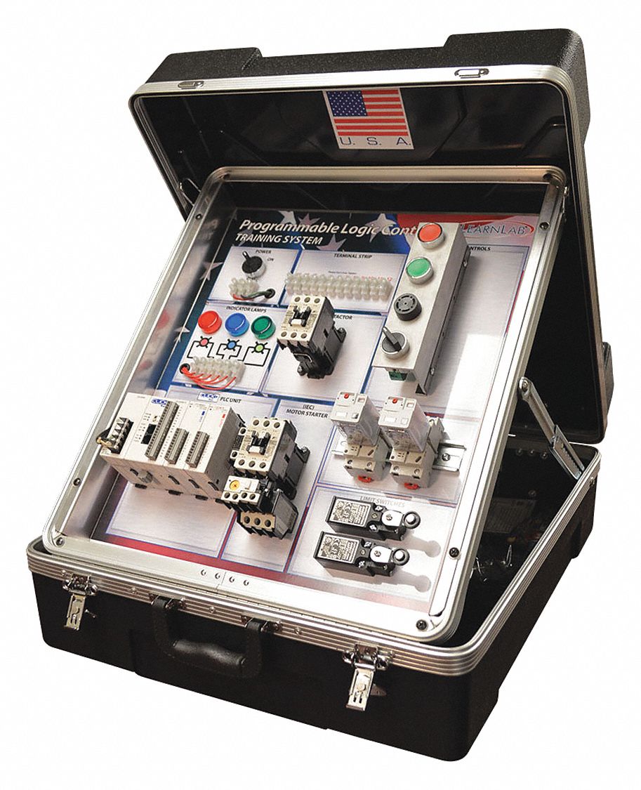 LEARNLAB Portable hands-on PLC Training System - 52JR83|029741671386 ...