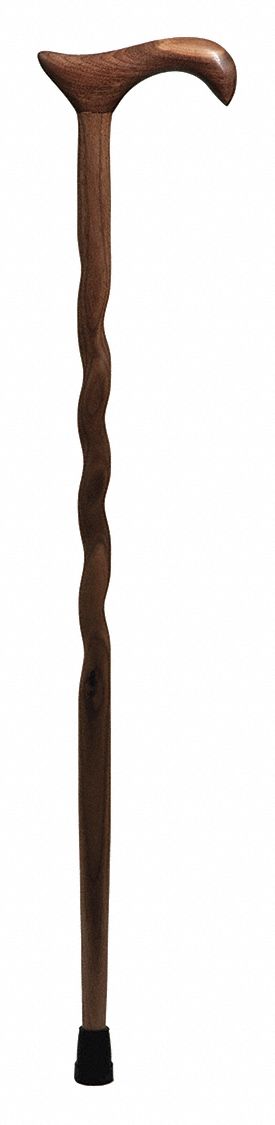 Cane, Walnut, 34" H