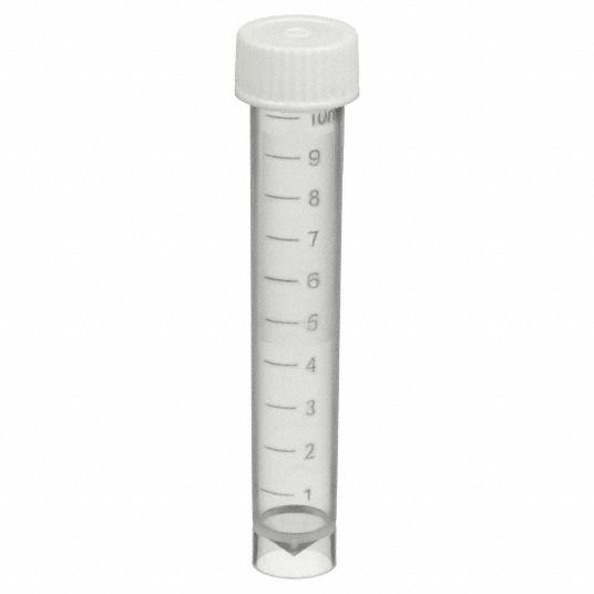 Polypropylene, 0.34 Oz Nominal Capacity - English, Transport Tube 