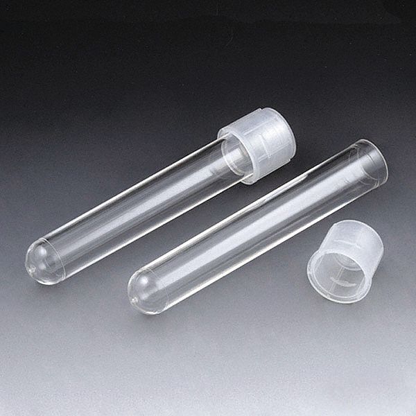 GLOBE SCIENTIFIC Plastic Test Tube, 5mL, Polypropylene, Non-Sterile ...