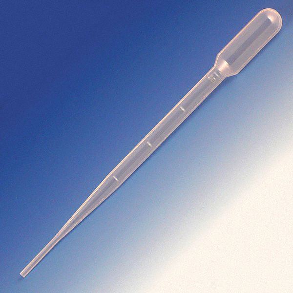 Transfer Pipette: 5 mL Capacity, Non-Sterile, Std Transfer Pipette, Plastic, 500