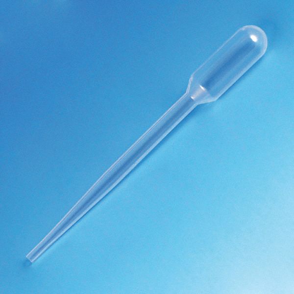 Transfer Pipette: 1.7 mL Capacity, Non-Sterile, Std Transfer Pipette, Plastic, 500