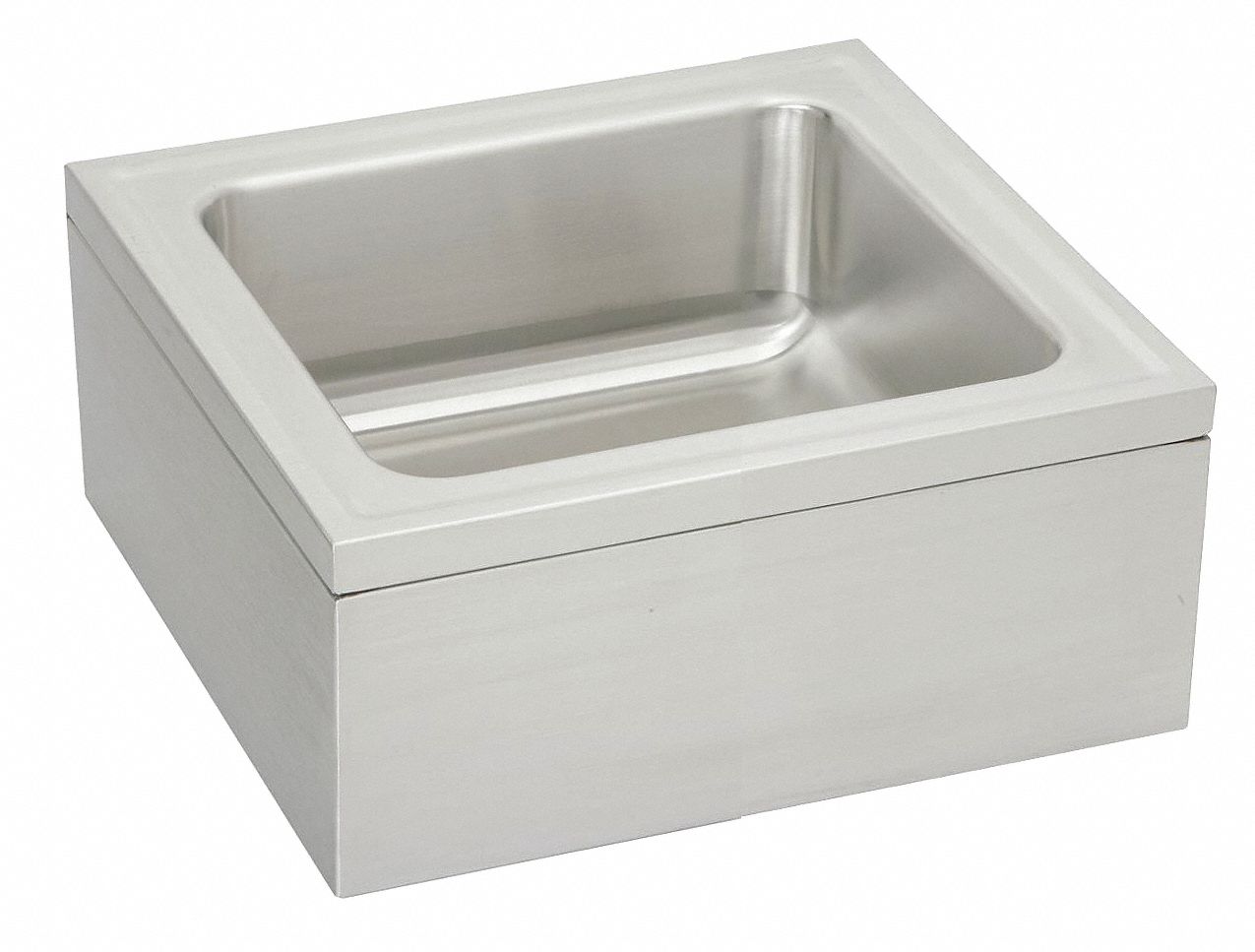 Floor Mount Utility Sink 1 Bowl Stainless Steel 25 L X 23 W X 8 H