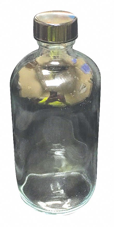 Bottle: Glass, 1 L Capacity - mL, 33.81 fl oz Capacity - oz, 94 mm Body Dia, Closure Included, Clear