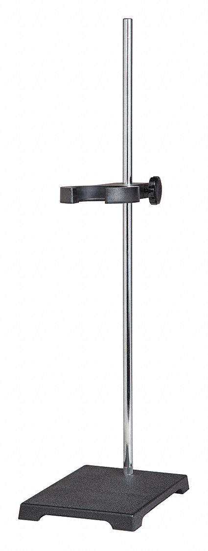 Support Stand With Rod Stainless Steel, Cast Iron, Zinc Plated Steel