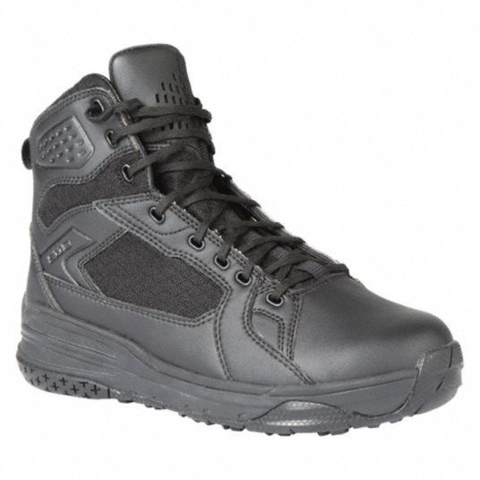 5.11 TACTICAL, Plain, Black, Boots 52KG2312362 Grainger