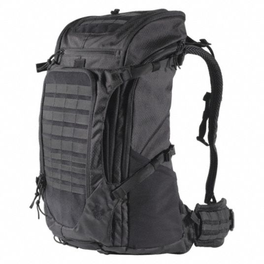 5.11 TACTICAL, Black, Polyester/Nylon, Backpack - 52KJ58|56149 - Grainger