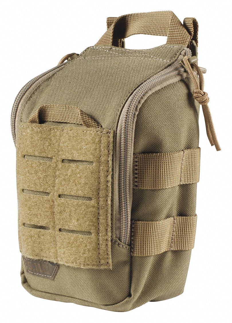 5.11 TACTICAL Medical Pouch, Zipper, Nylon, Sandstone - 52KJ75|56300 ...