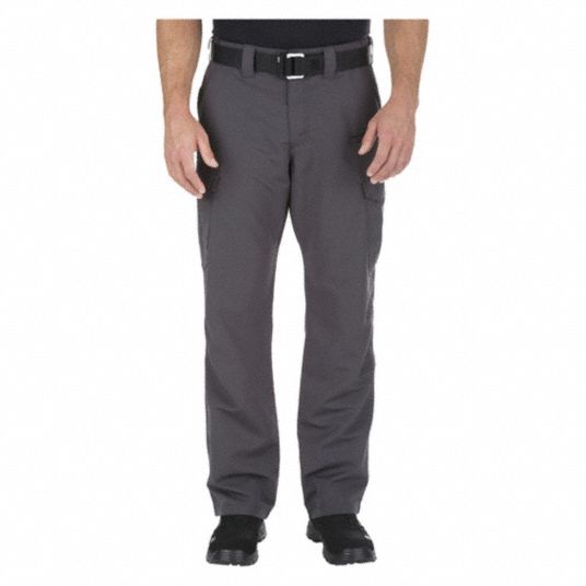 5.11 TACTICAL, 28 in x 32 in, Charcoal, Men's Cargo Pants - 52KU08