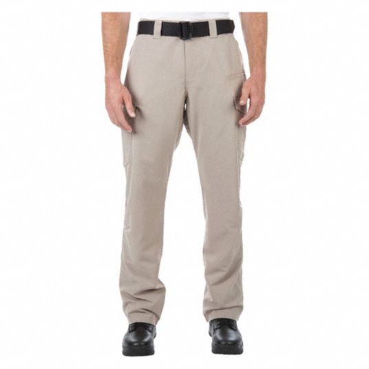 5.11 TACTICAL Men's Cargo Pants: 28 in x 32 in, Khaki, 28 in Fits Waist  Size, 32 in Inseam