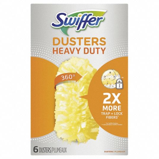 SWIFFER, 7 1/2 in Lg, 4 7/8 in Wd, Duster Refill - 52XA31