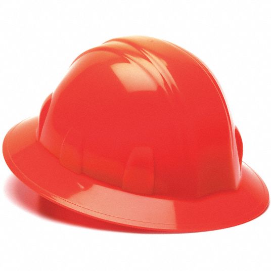 Full Brim Head Protection, ANSI Classification Type 1, Class E, Hard