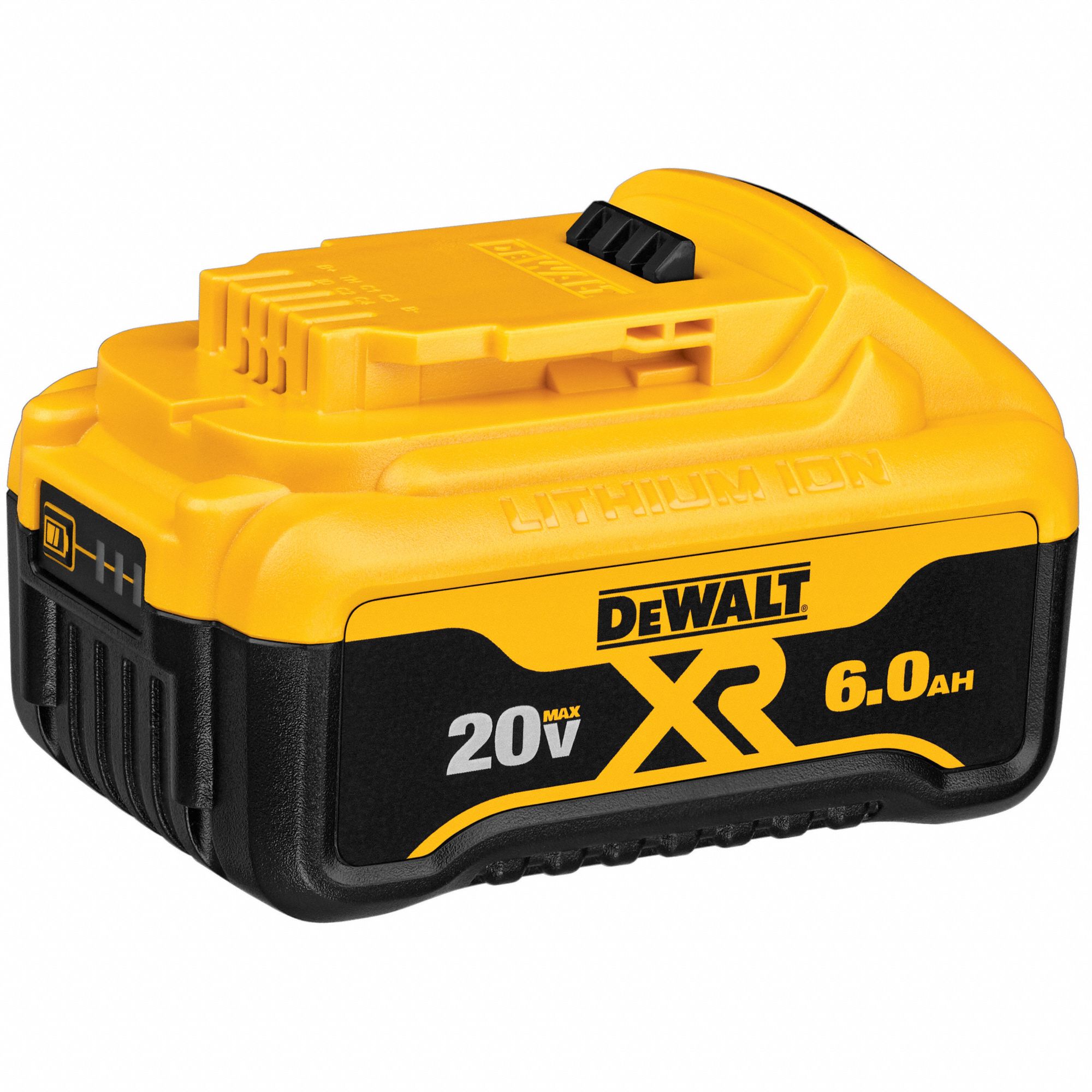 DEWALT Battery Pack, 6 Ah, Li-Ion, 20V DC - 52NA71|DCB206 - Grainger