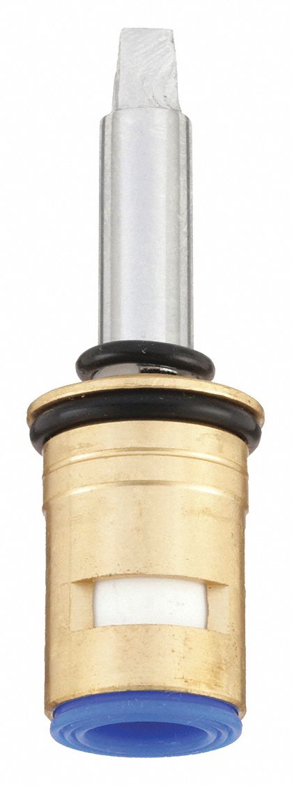 Cartridge: For AB1953 Series, Use with Cold Water, Brass, Chrome, Ceramic Disc, (1) Stem