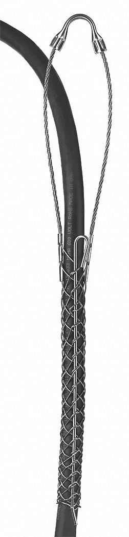 CABLE SUPPORT GRIP,SINGLE,ROD CLOSING,SS
