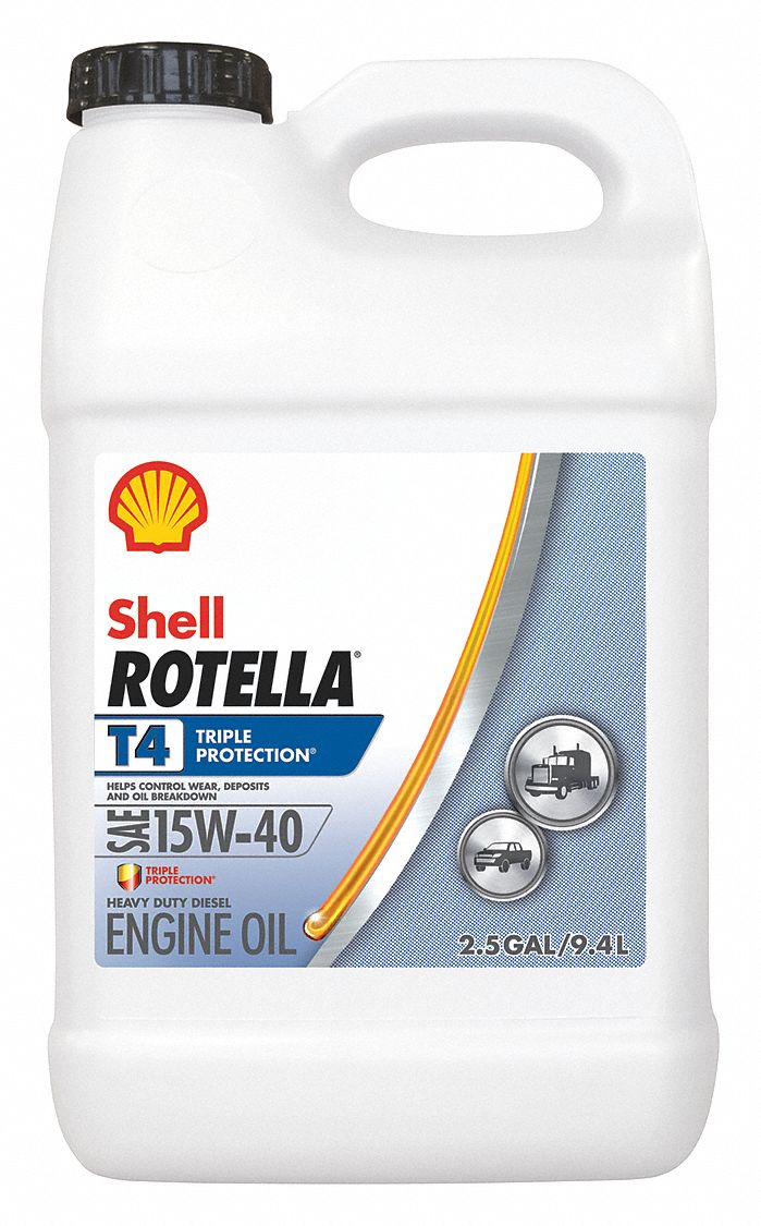 Conventional,  Engine Oil,  2.5 gal,  15W-40,  For Use With Diesel Engines