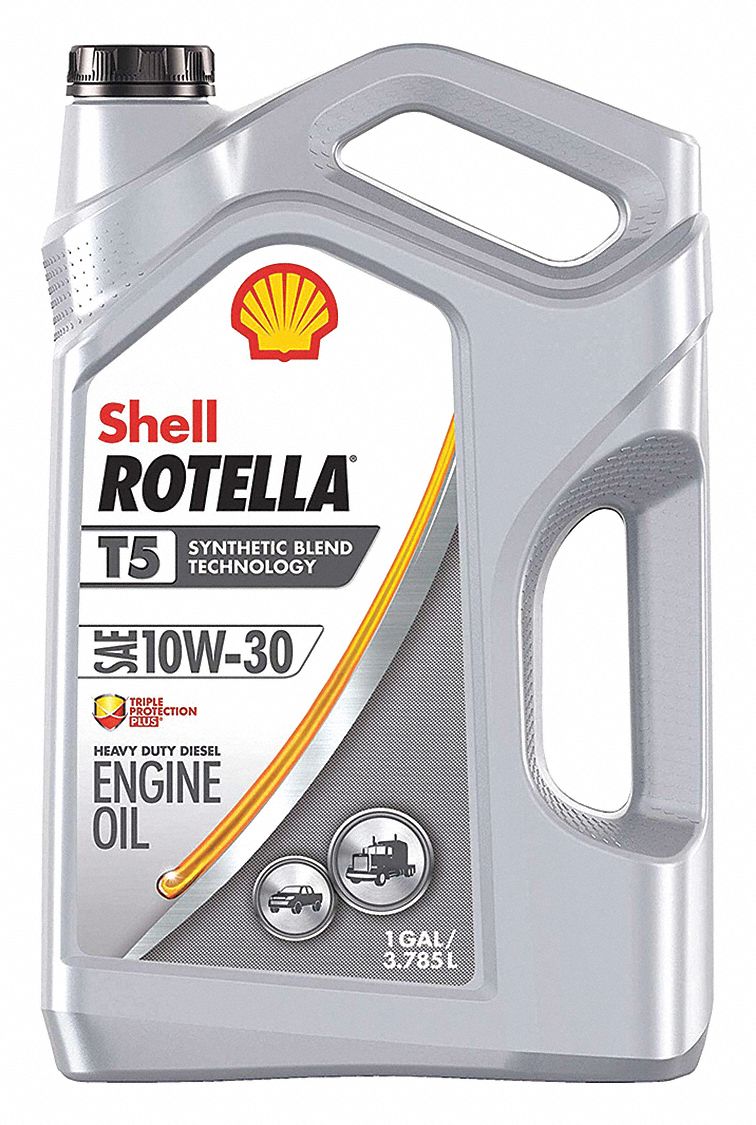 ROTELLA Conventional, Engine Oil, 1 gal, 10W30, For Use With Diesel