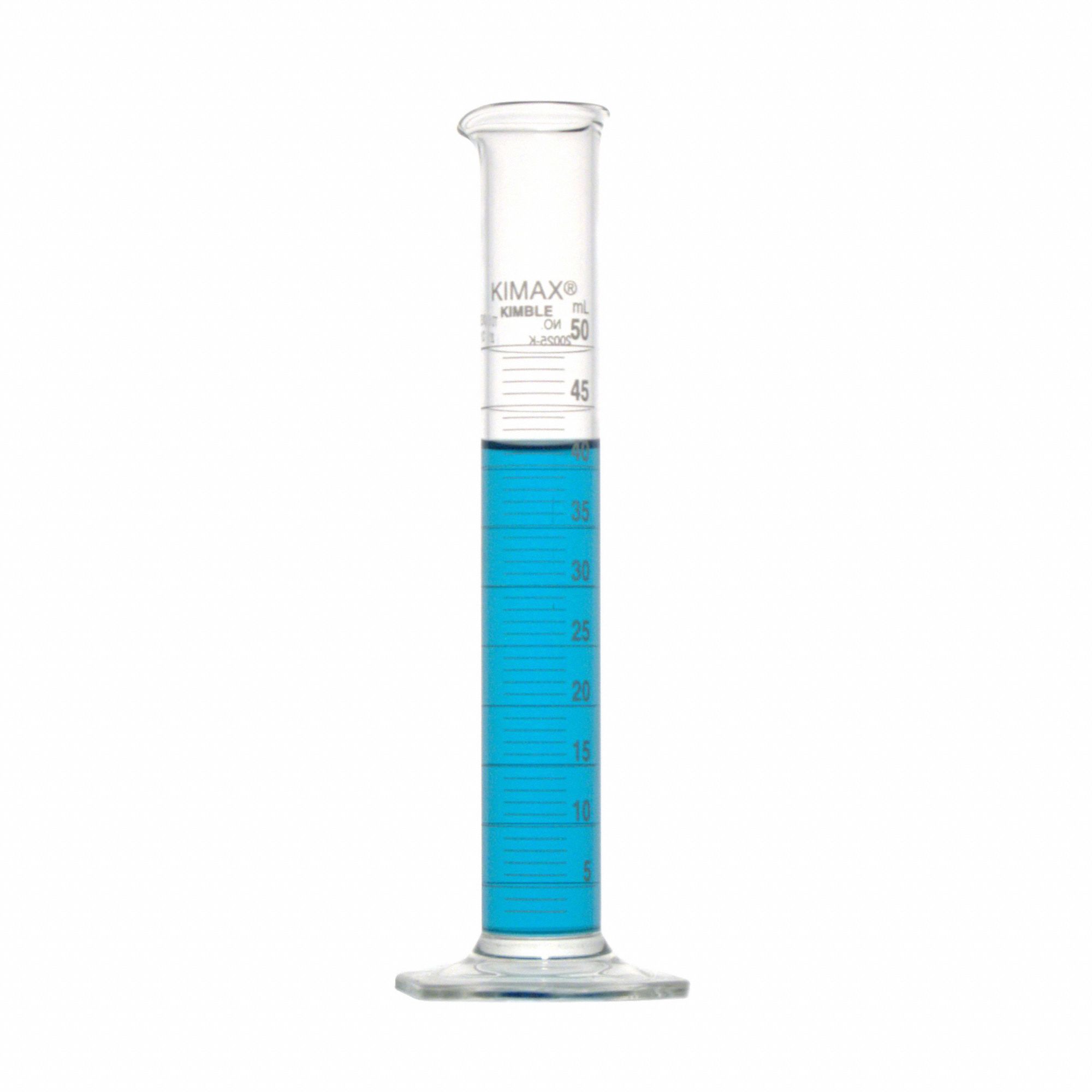 Borosilicate Glass Graduated Cylinder, 25 ml, 0.5 ml Graduation