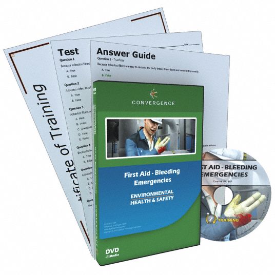 DVD, First Aid, English - Grainger