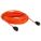 LOCKING EXTENSION CORD, 100 FT CORD, 16 AWG WIRE SIZE, 16/3, SJTW, NEMA 5-15P, ORANGE