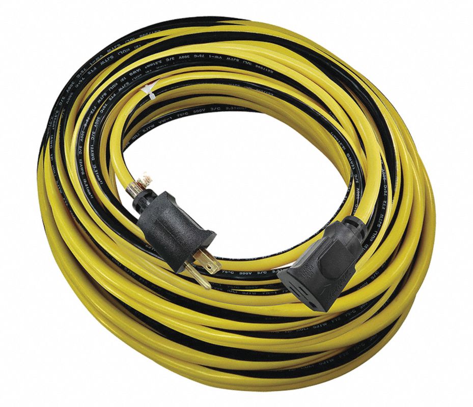 POWER FIRST Cable de Extensión de Bloqueo ,100 pies, para uso Interior