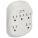 SURGE PROTECTOR PLUG ADAPTER, MULTI-OUTLET TAP SURGE PROTECTOR, 15 A, 125V AC