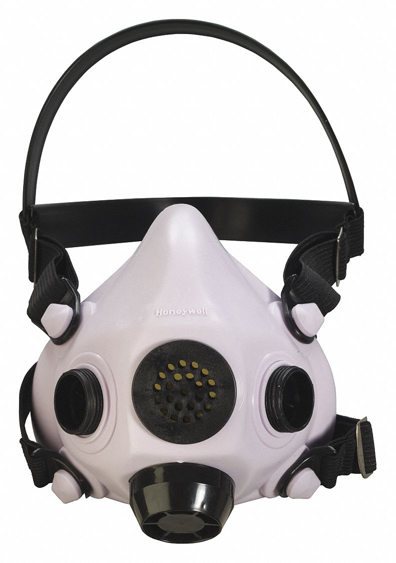 HONEYWELL NORTH, RU8500, 0 Cartridges Included, Half Mask Respirator ...