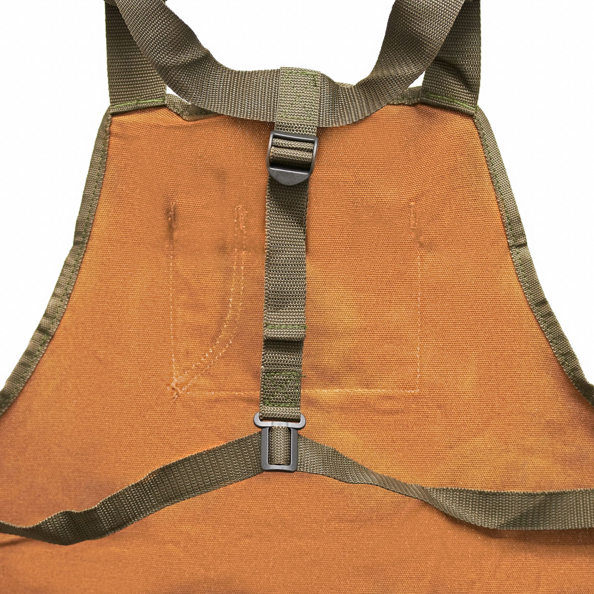 Tool Apron,Brown,Canvas, Up to 52 in