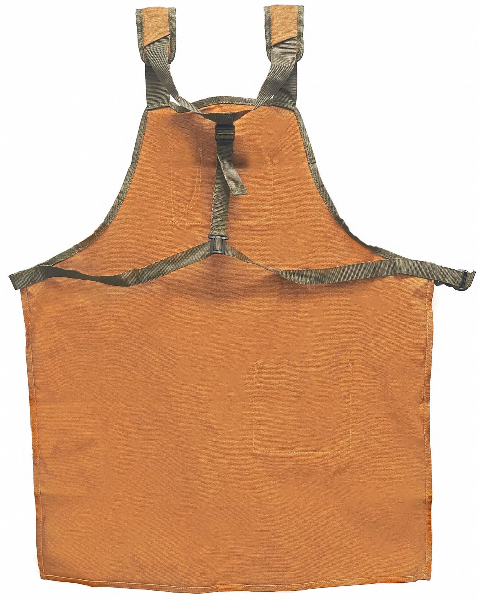 BUCKET BOSS Tool Apron Canvas, Carpentry, 3 Pockets, Padded, Up to 52