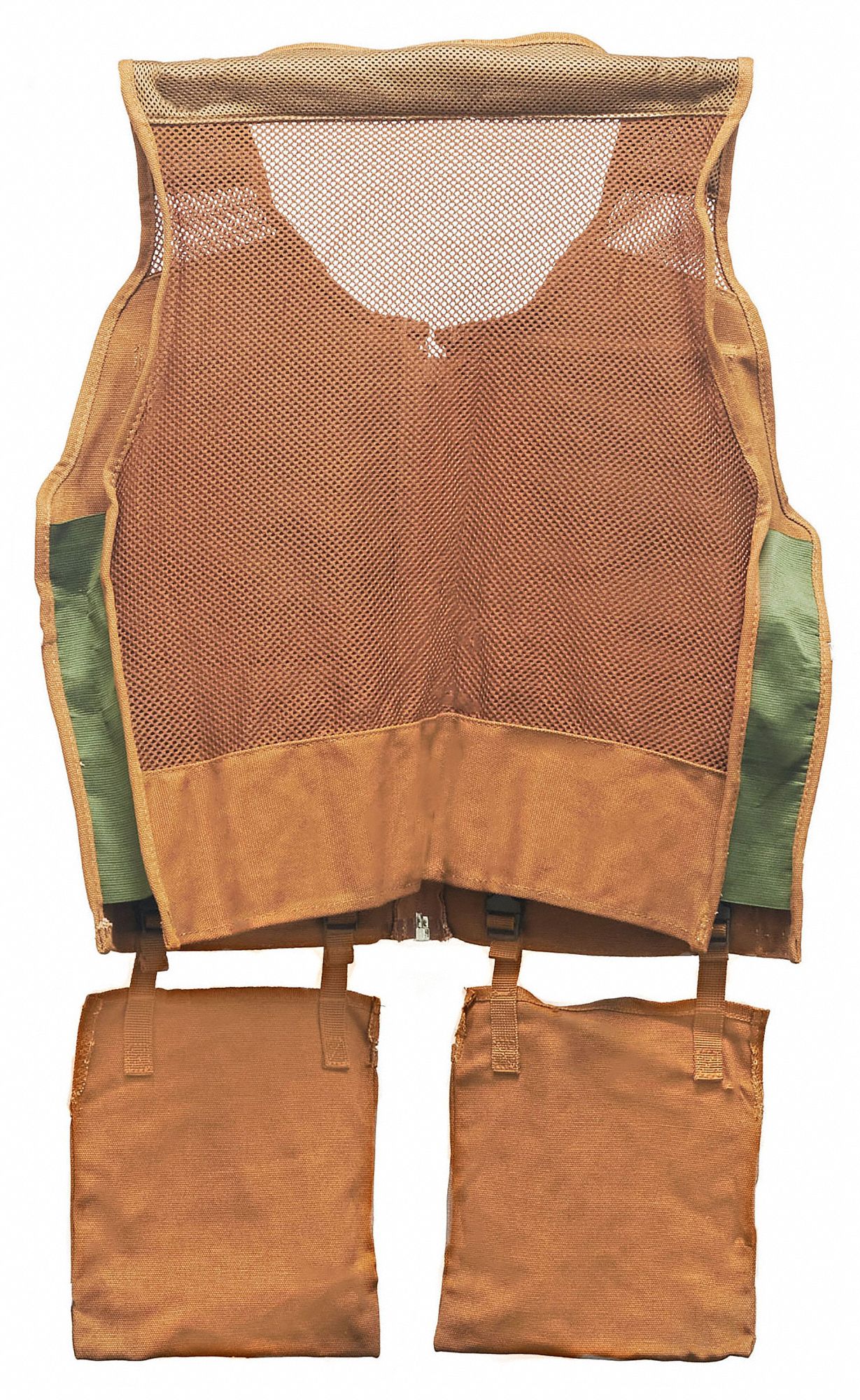 BUCKET BOSS Brown, Tool Apron, Canvas, 38 in Waist Size, Number of