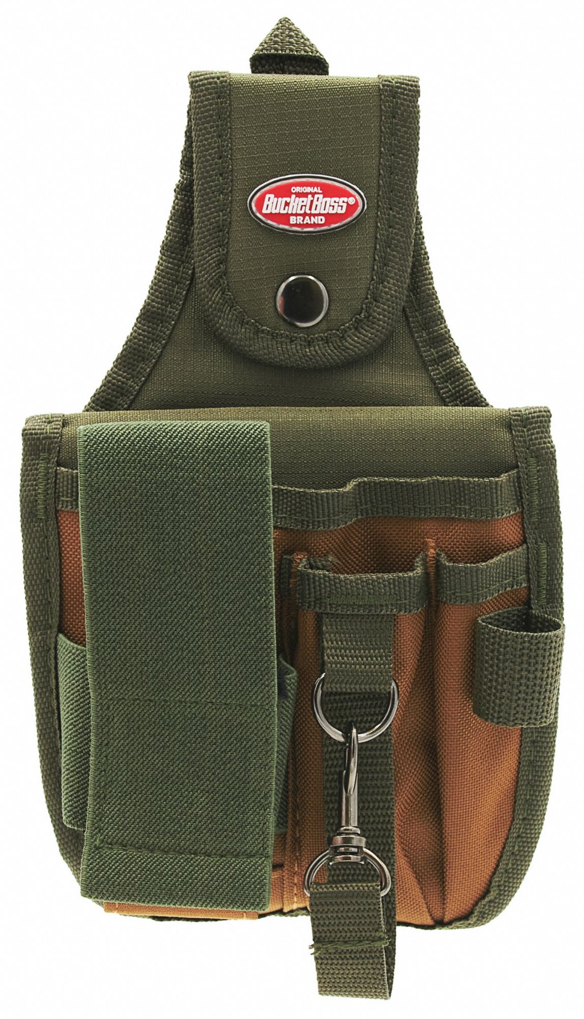 Tool Pouch: 5 Pockets, Tool Belts, Belt Slot, For 2 in Max Belt Wd, Open Top