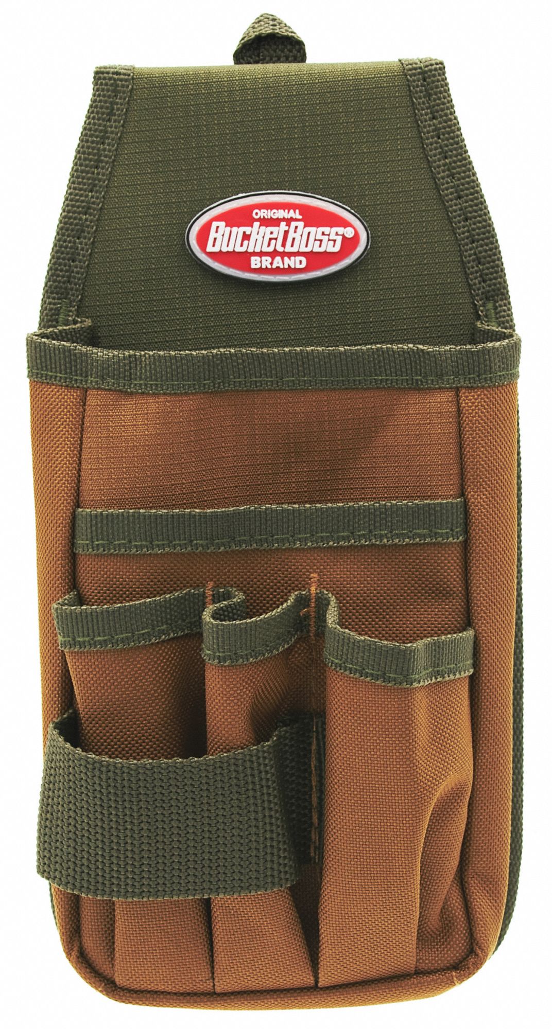 Tool Pouch: 5 Pockets, Pants Pocket/Tool Belts, Belt Slot, For 2 in Max Belt Wd