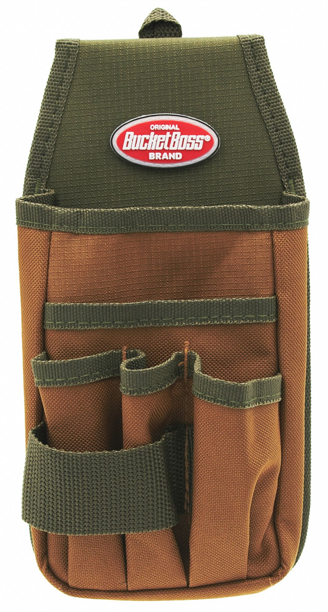 Kindercentrum Bijdrager achtergrond BUCKET BOSS Green, Tool Pouch, Polyester, For Maximum Belt Width 2 in -  52NZ11|54170 - Grainger