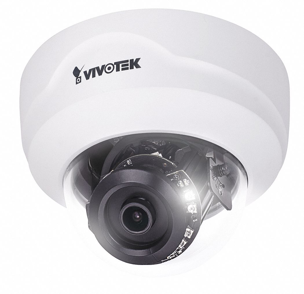 VIVOTEK IP Camera, 1080p, Color, Dome Design 53PC88FD8169A Grainger
