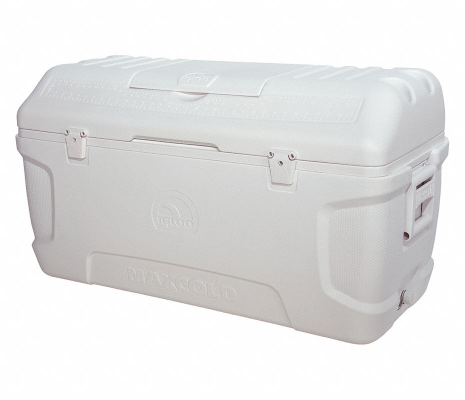 IGLOO Hielera 165 cuartos Plástico Blanco Hieleras 52PF33 49628